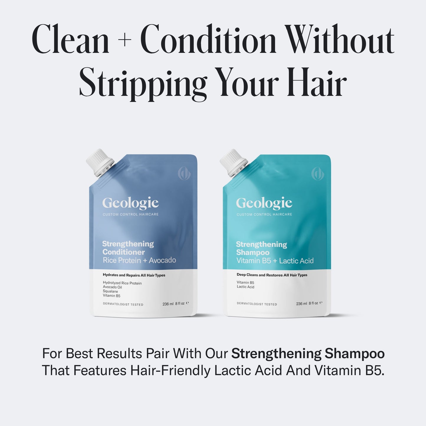 Strengthening Conditioner Hair Care Geologie