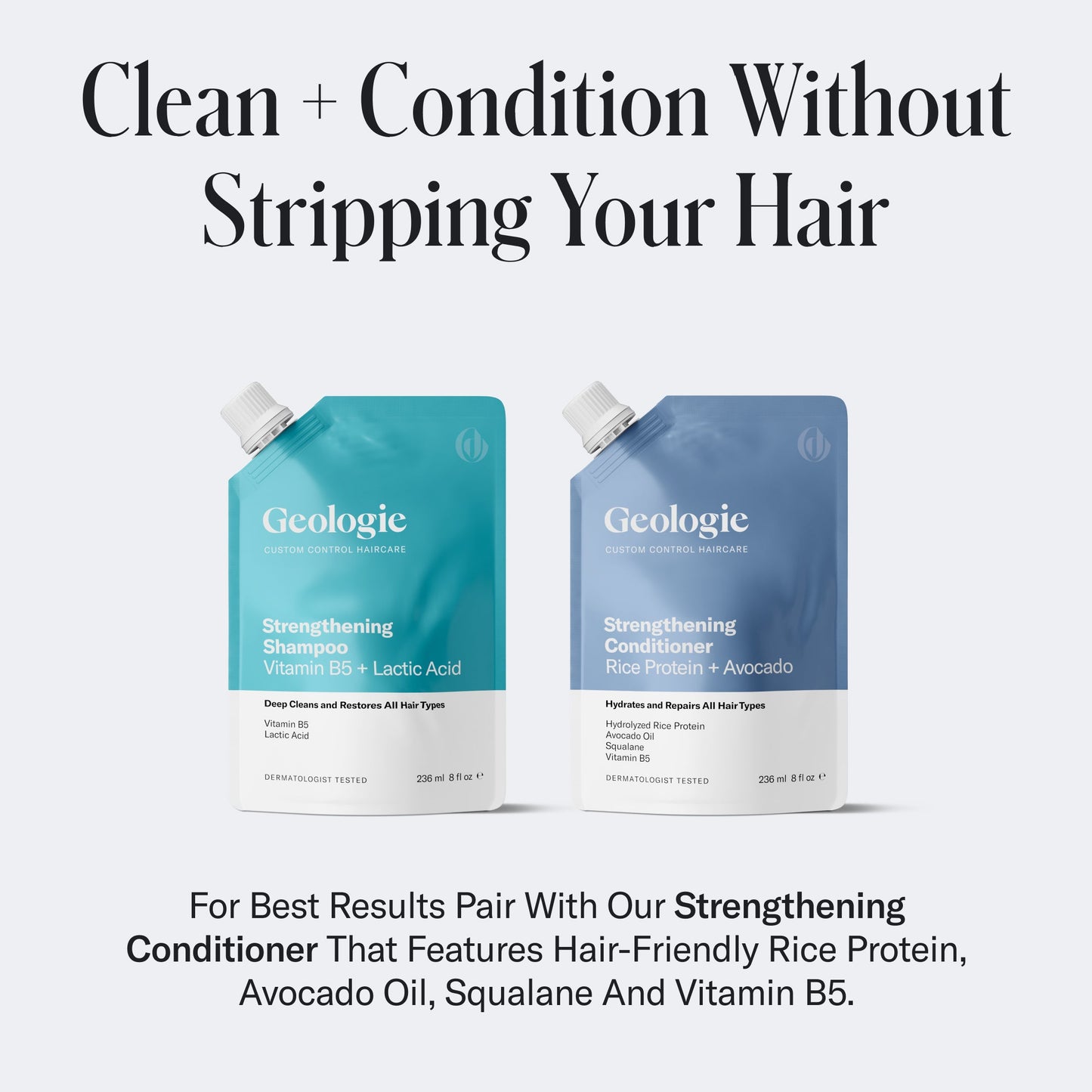 Geologie Strengthening Shampoo Hair Care Geologie