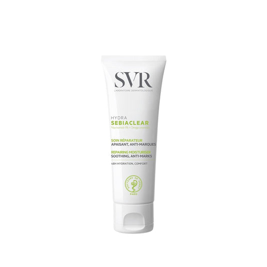 SVR Sebiaclear Soin Hydratant Anti-Imperfections : Hydrate et purifie les peaux à tendance acnéique | Crème visage non comédogène, 40ml
