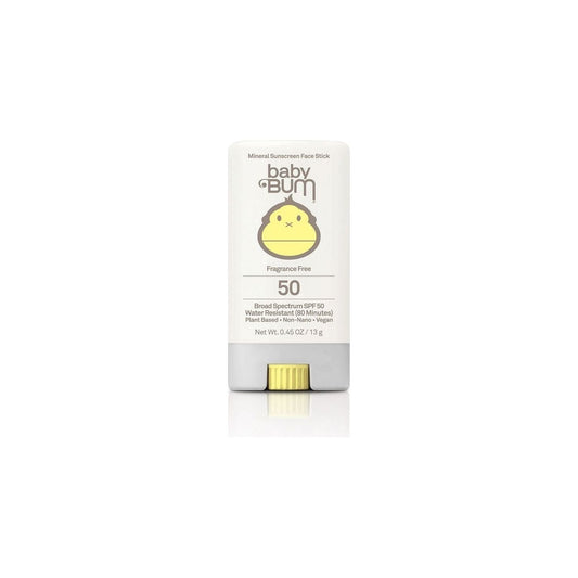 Sun Bum Baby Mineral SPF 50 Sunscreen Face Stick-Fragrance Free 0.45 oz Baby Sunscreen Pasteur Pharmacy