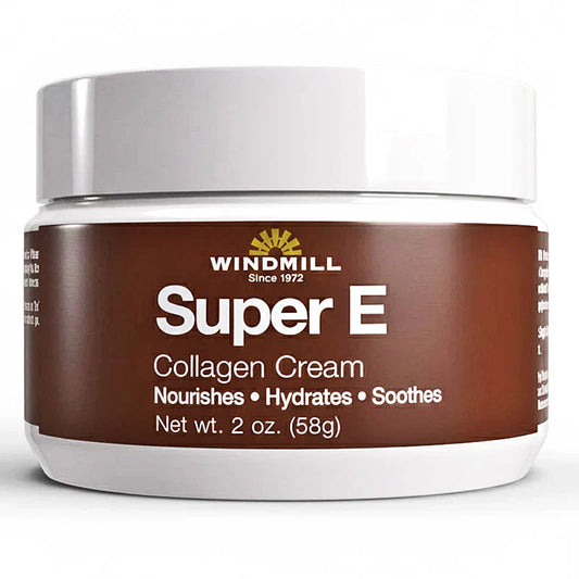 Super E Collagen Anti-Aging Face Cream with Vitamin E, 2 oz (58g) Skin Care Pasteur Pharmacy