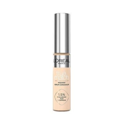 Correcteur Sérum Radiant True Match de L'Oréal Paris - Correcteur léger à l'acide hyaluronique pour les cernes et les imperfections