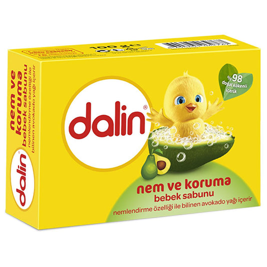 Savon pour bébé hypoallergénique Dalin - Doux, sans produits chimiques, testé dermatologiquement pour les peaux sensibles