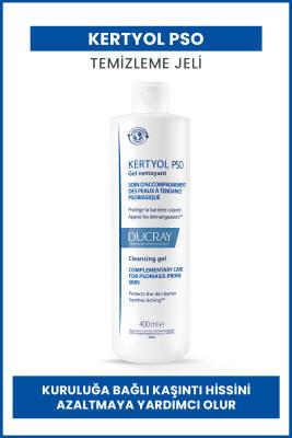 Gel nettoyant hydratant Ducray Kertyol P.S.O pour le psoriasis et le soulagement des peaux sèches - 400 ml