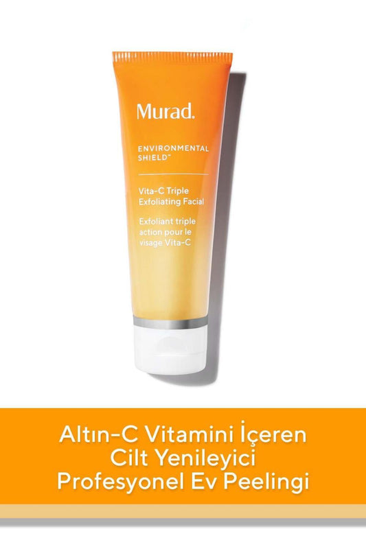 Soin exfoliant triple action Vita-C Murad - Soin visage nettoyant en profondeur à la vitamine C pour une peau plus lisse