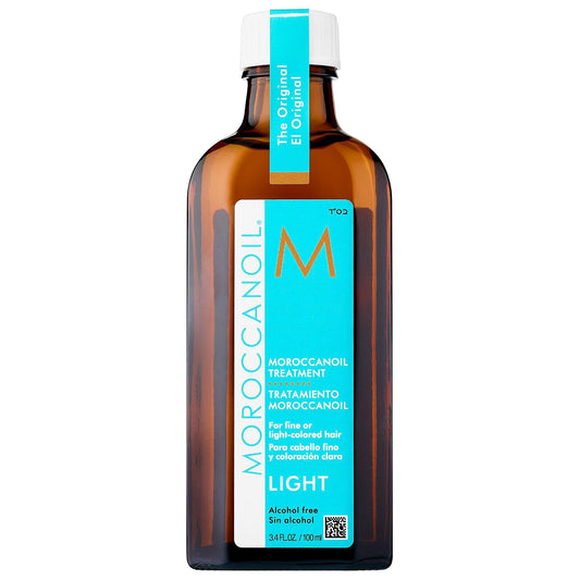 Tratamiento Moroccanoil Light para cabello fino - Aceite capilar ligero con infusión de aceite de argán, libre de crueldad animal