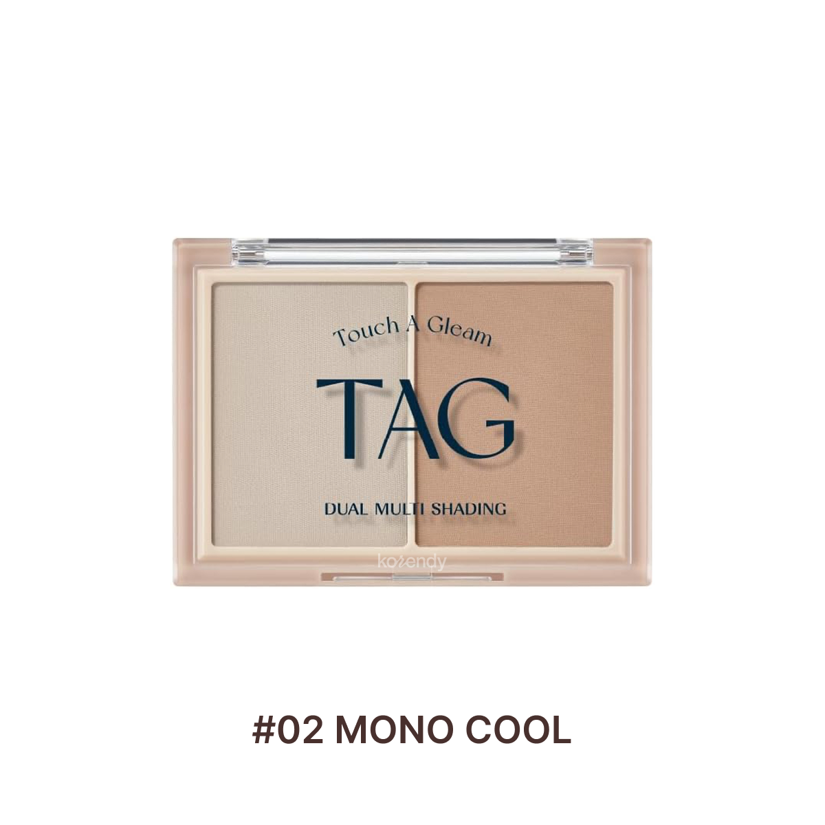Tag Dual Multi Shading Natural Contour Palette 02 Mono Cool 9.4g