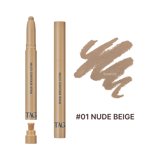 Tag Multi Contour Stick Natural Dimension 01 Nude Beige 1.6g