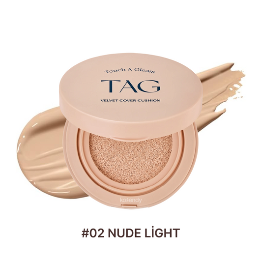 Tag Velvet Cover Cushion SPF 50+ High Coverage Foundation 15g