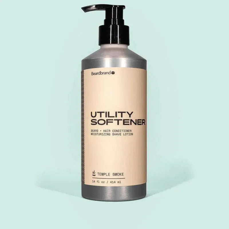 Beardbrand Temple Smoke Utility Softener 14 oz Beard Softener Pasteur Pharmacy