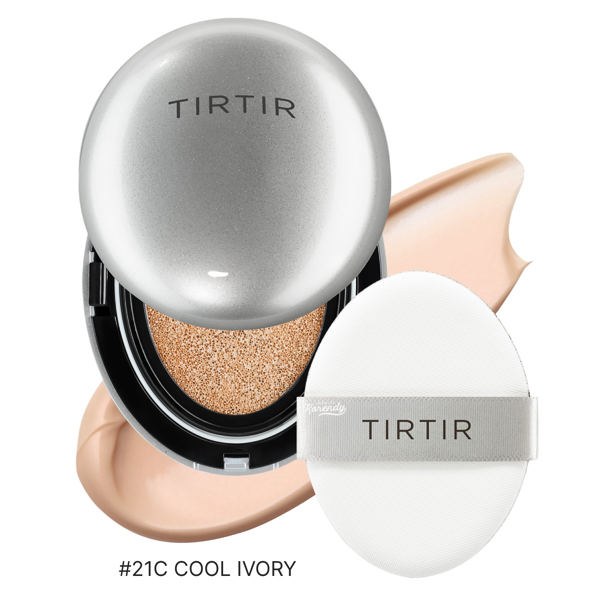 Fond de teint semi-lumineux TIRTIR Mask Fit AURA Cushion 18 g