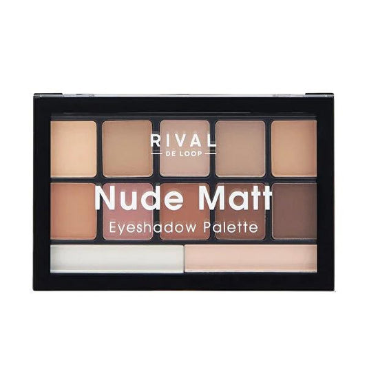 Rival de Loop Nude Matt Eyeshadow Palette: Natural, Blendable, and Affordable Eyeshadow Palette for Everyday Looks