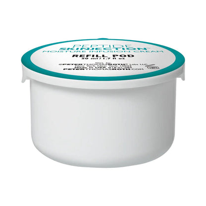 Crème rechargeable Peptide Skinjection Moisture Infusion - Hydratant peptidique anti-âge pour une peau hydratée, formule en crème rechargeable