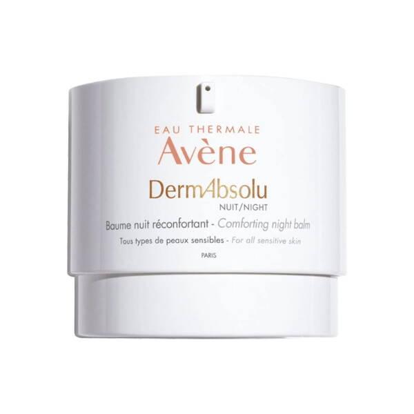 Avene DermAbsolu Comforting Night Balm: Anti-Aging, Firming & Soothing Sensitive Skin Treatment | Hyaluronic Acid, Vanilla Polyphenols