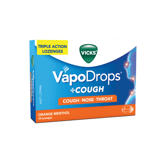 Vicks VapoDrops + Cough Lozenges Pasteur Pharmacy