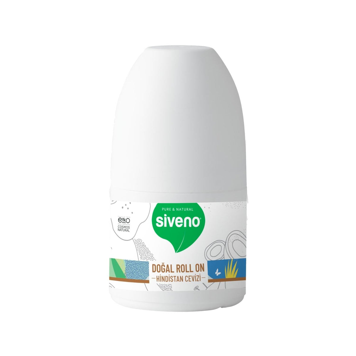 Siveno Natural Roll-On Nourishing Coconut Product 50 ml - Coconut Skincare for Dry Skin