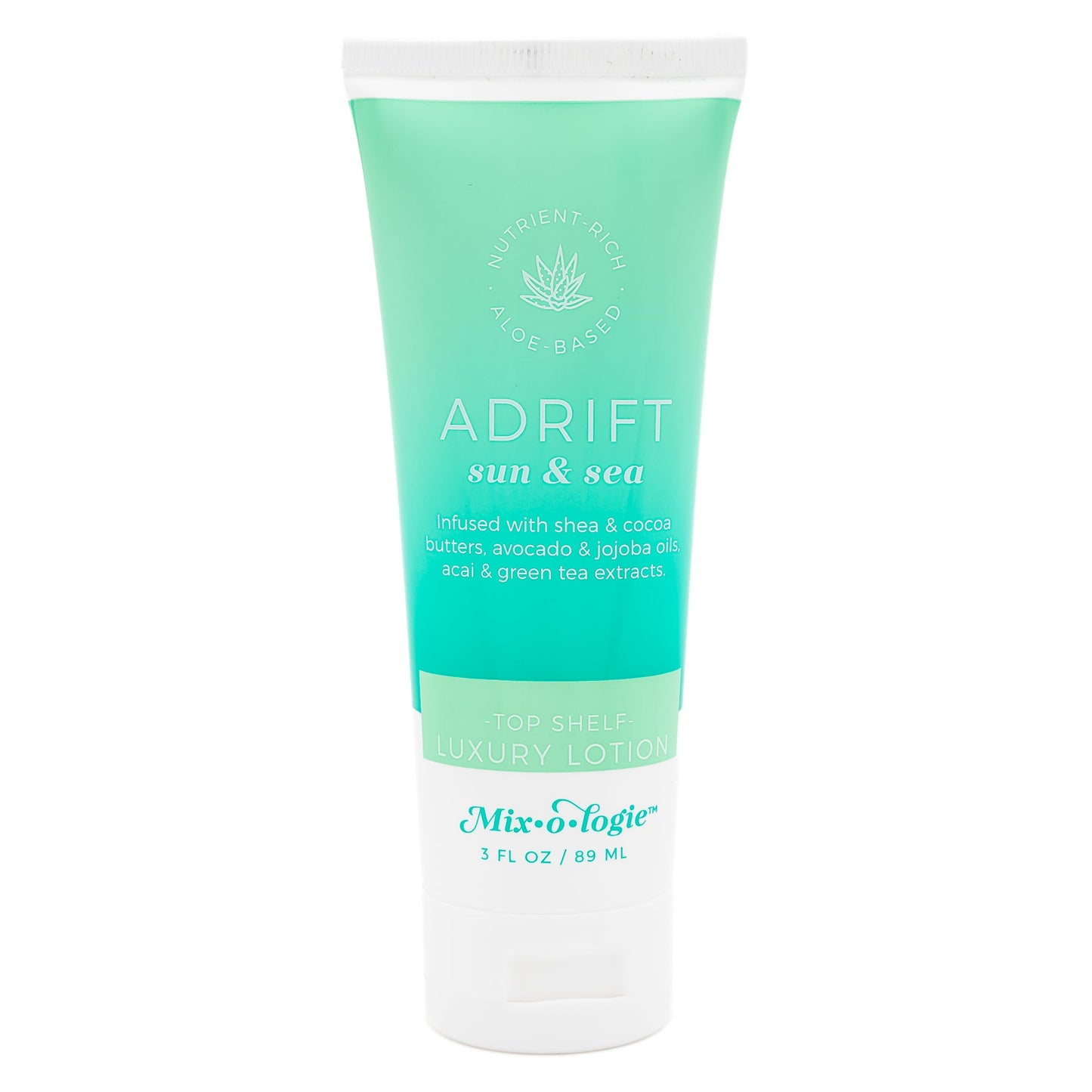 Adrift (sun & sea) | Top Shelf Luxury Lotion (3 Fl. Oz.) Women's Lotion MIXOLOGIE