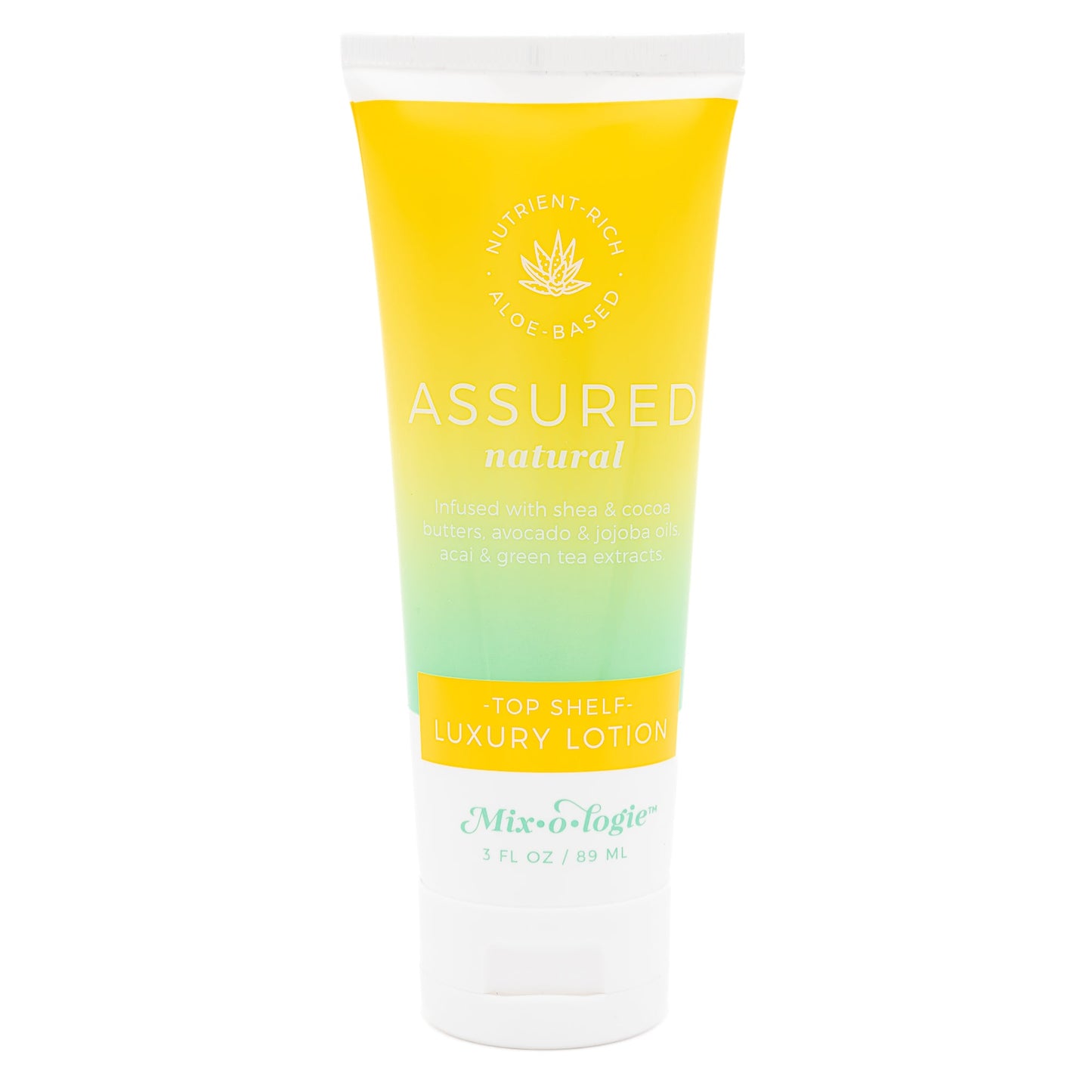 Assured (Natural) | Top Shelf Luxury Lotion (3 Fl. Oz) Women's Lotion MIXOLOGIE