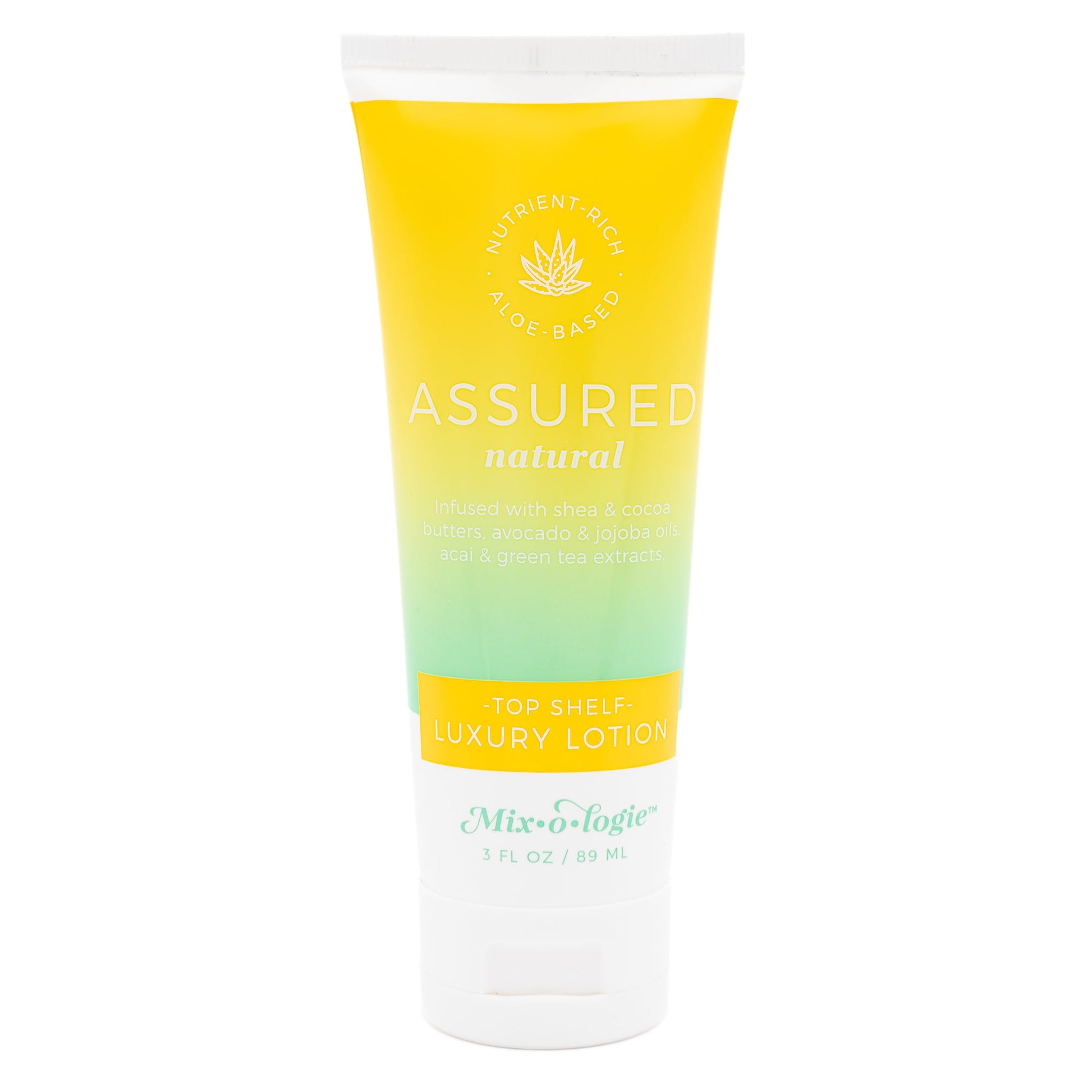 Assured (Natural) | Top Shelf Luxury Lotion (3 Fl. Oz) Women's Lotion MIXOLOGIE