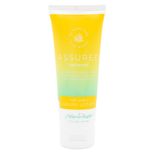 Assured (Natural) | Top Shelf Luxury Lotion (3 Fl. Oz) Women's Lotion MIXOLOGIE