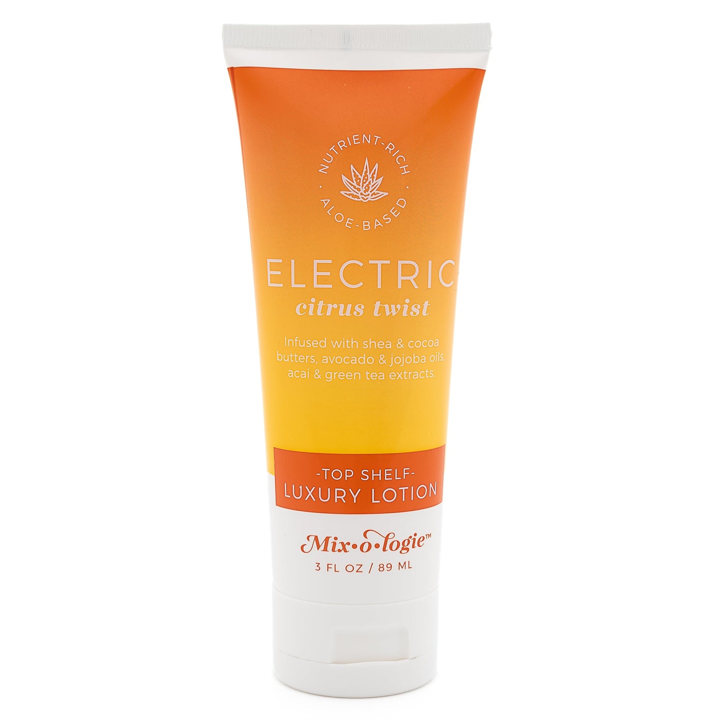 Electric (Citrus Twist) | Top Shelf Lotion (3 Fl. Oz) Women's Lotion MIXOLOGIE