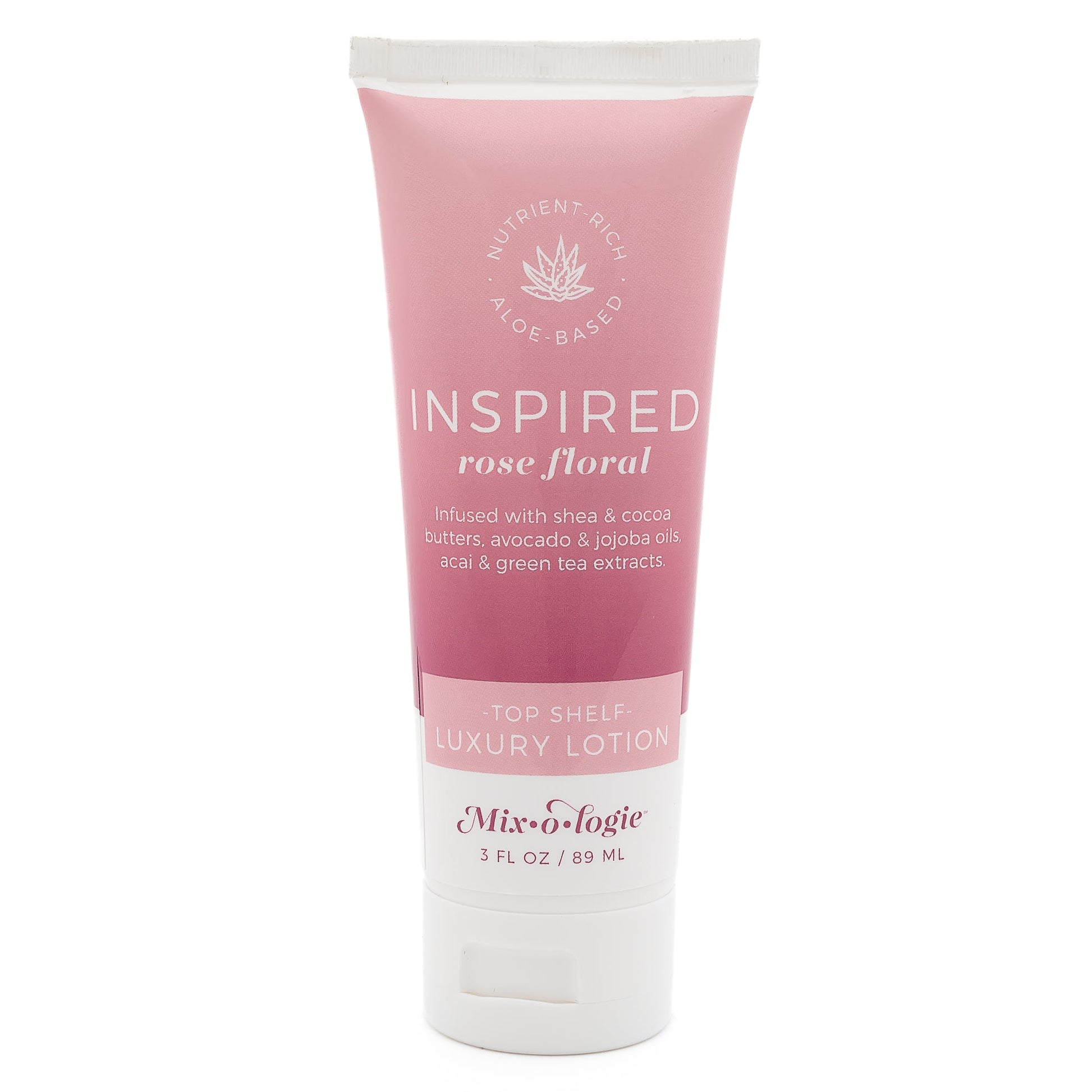 Inspired (rose floral) | Top Shelf Lotion (3 Fl. Oz) Women's Lotion MIXOLOGIE