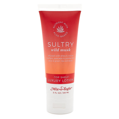 Sultry (Wild Musk) | Top Shelf Lotion (3 Fl. Oz) Women's Lotion MIXOLOGIE