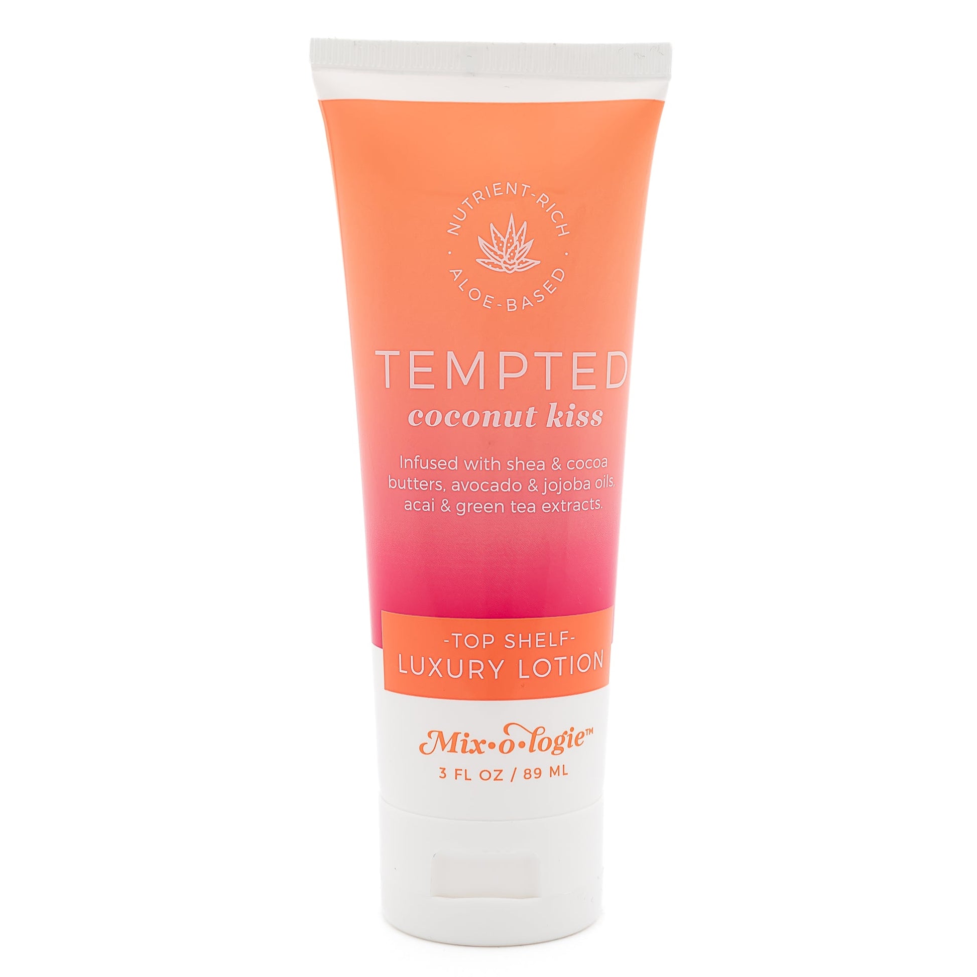 Tempted (coconut kiss) | Top Shelf Lotion (3 Fl. Oz) Women's Lotion MIXOLOGIE
