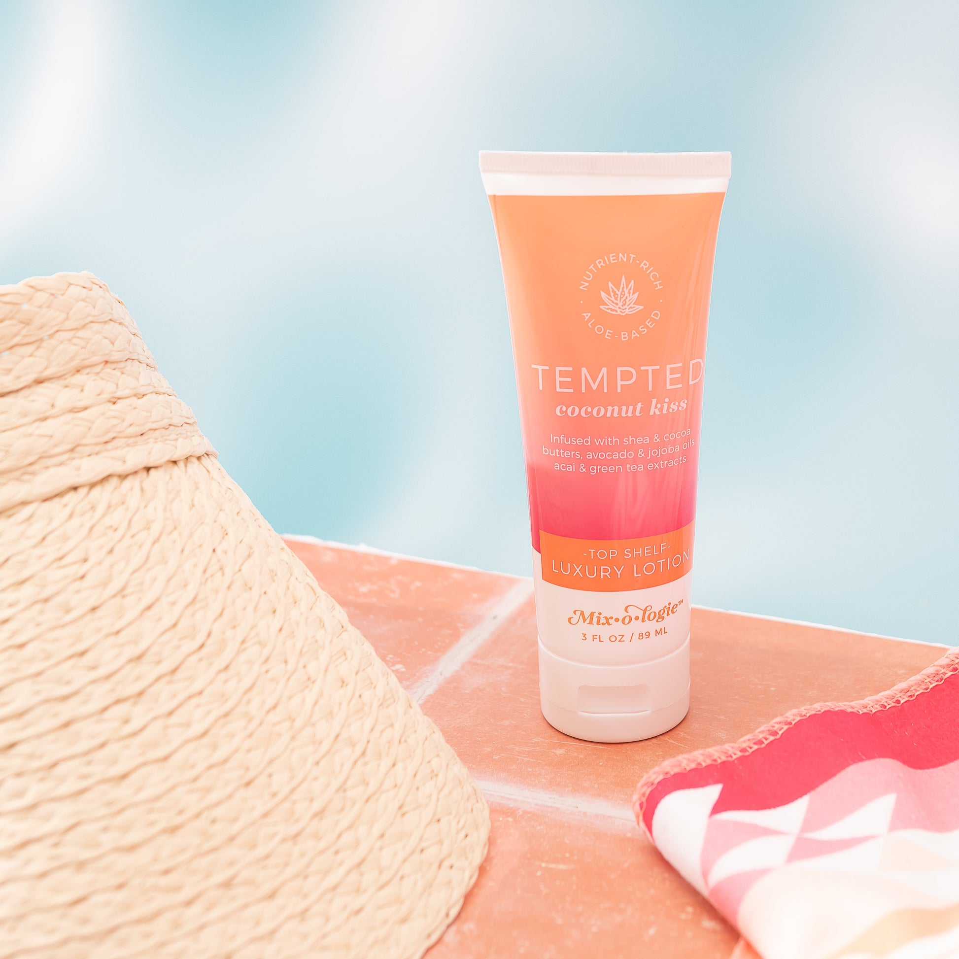 Tempted (coconut kiss) | Top Shelf Lotion (3 Fl. Oz) Women's Lotion MIXOLOGIE