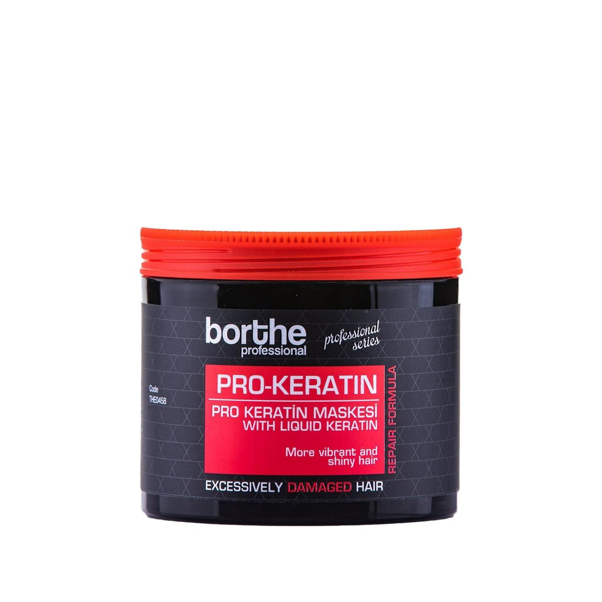 Borthe Keratin Hair Mask - Professional Hair Nourishment Treatment 16.91 fl oz