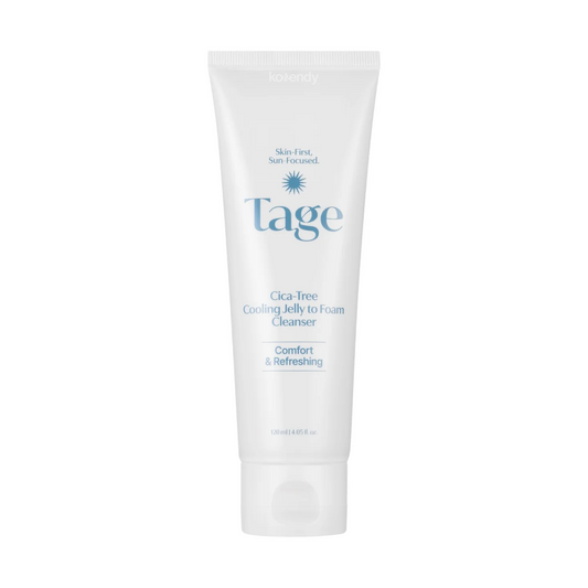 Tage Cica-Tree Cooling Jelly to Foam Cleanser SPF Removing 120ml