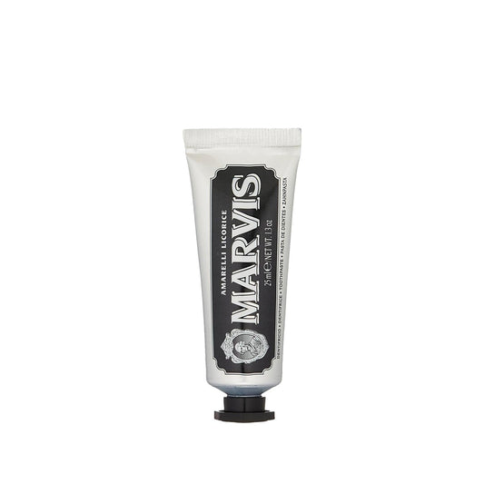 Dentifrice Marvis Amarelli Licorice 25 ml - Saveur unique pour l'hygiène bucco-dentaire