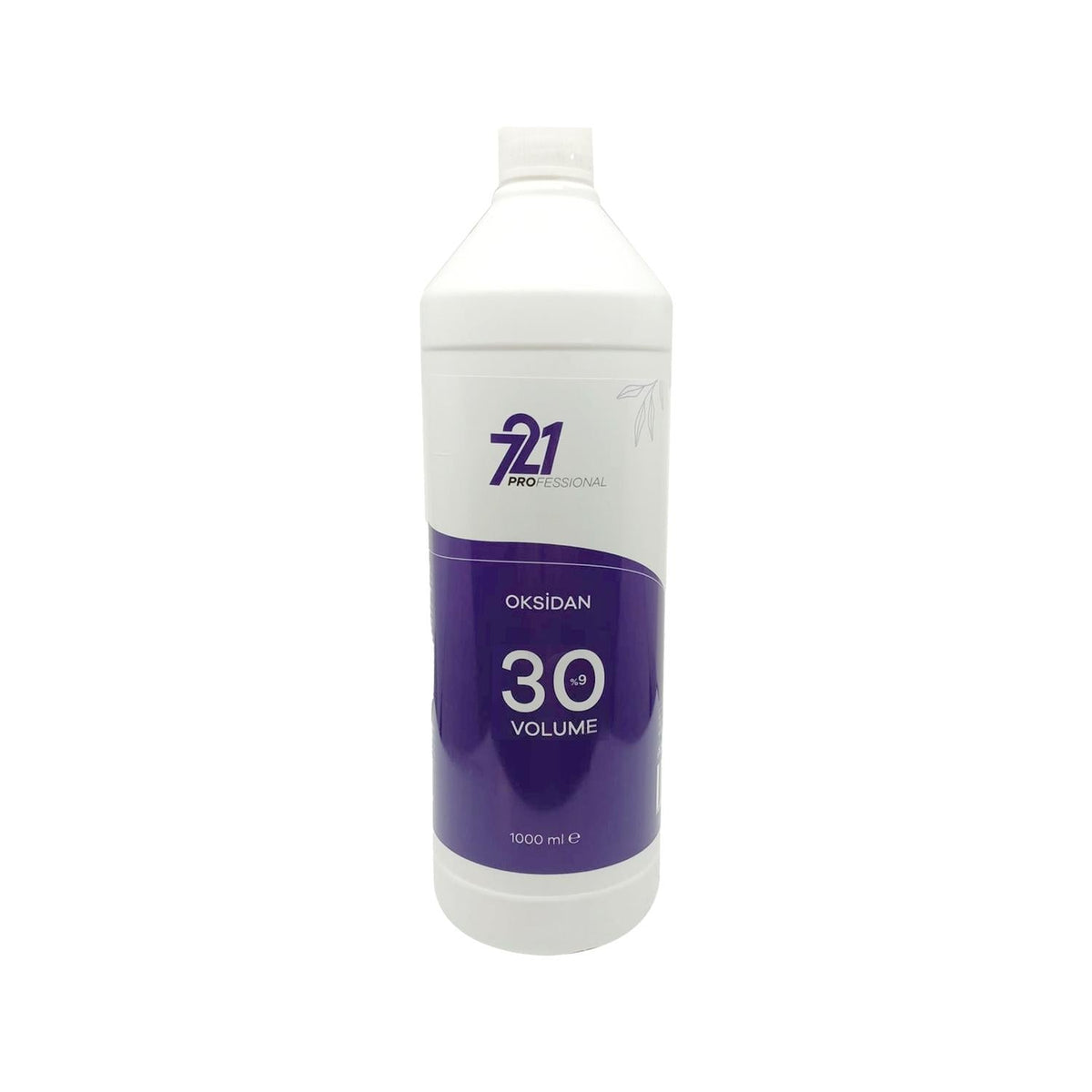 721 Professional 9% 30 Vol. Hair Dye Oxidizing Agent - 1000 ml for Effective Hair Coloring
