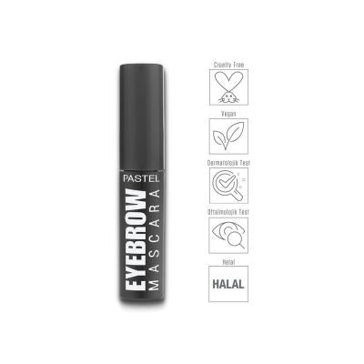 Máscara de cejas Pastel Profashion: Consigue unas cejas más pobladas y naturales con el gel fijador de larga duración con D-Pantenol