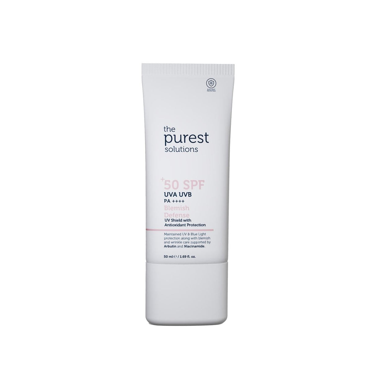 The Purest Solutions Sunscreen Cream for Sensitive Skin - Antioxidant Support, SPF 50+ Protection