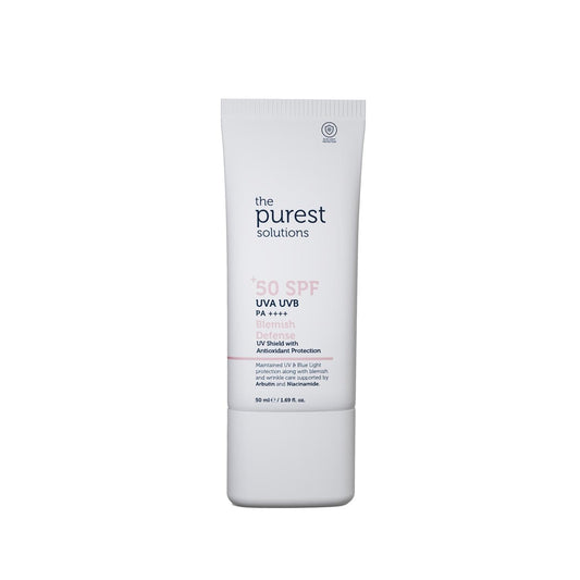 The Purest Solutions Sunscreen Cream for Sensitive Skin - Antioxidant Support, SPF 50+ Protection