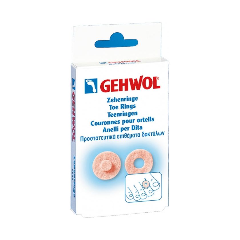 Gehwol Toe Ring Round 9 Pcs Toe Cap Pasteur Pharmacy