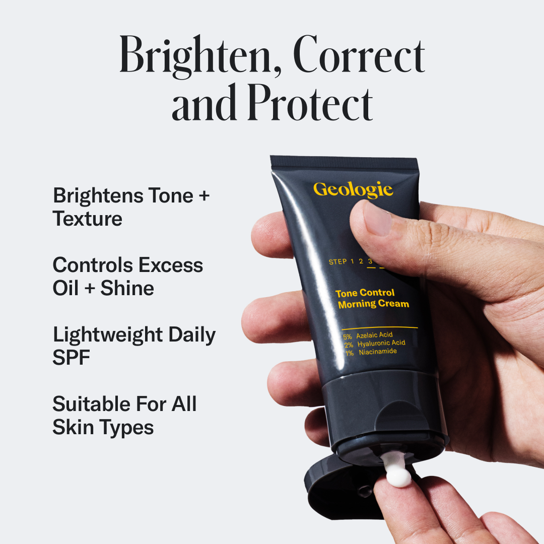 Geologie Tone Control Face Cream with SPF15 Full Size Bottle Geologie