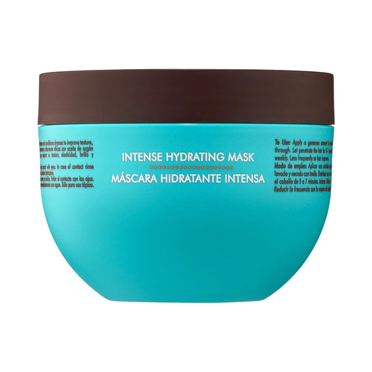 Mascarilla capilar hidratante intensa de Moroccanoil: hidrata profundamente el cabello seco y grueso con aceite de argán y fórmula sin sulfatos
