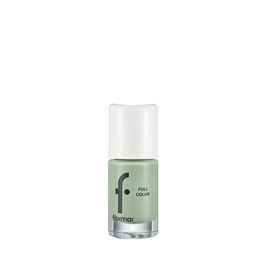 Esmalte de uñas Flormar Full Color: cobertura en una sola pasada, resistente a las lascaduras, larga duración, acabado brillante: 42 colores vibrantes