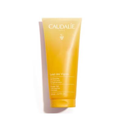 Gel Douche Caudalie Soleil Des Vignes - Végan, Sans Savon, Parfumé - Fleur d'Oranger, Jasmin & Noix de Coco - Nettoyage Doux, 6,76 fl oz