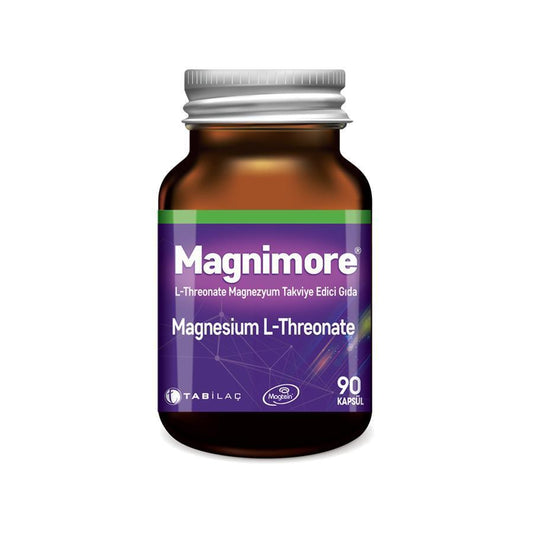 Magnimore Magnesium L-Threonate 90 Capsules - & Magnesium Supplement -Conscious Adults