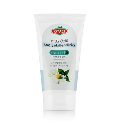 Produit coiffant aux herbes Otacı - Fixation moyenne/forte, sans silicone ni alcool - Soin coiffant végétal naturel à la provitamine B5 - 150 ml