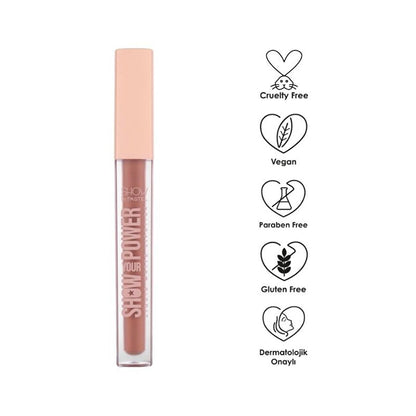 Show by Pastel Show Your Power Liquid Matte Lipstick 609 - Rouge à lèvres mat vegan longue tenue pour des lèvres audacieuses