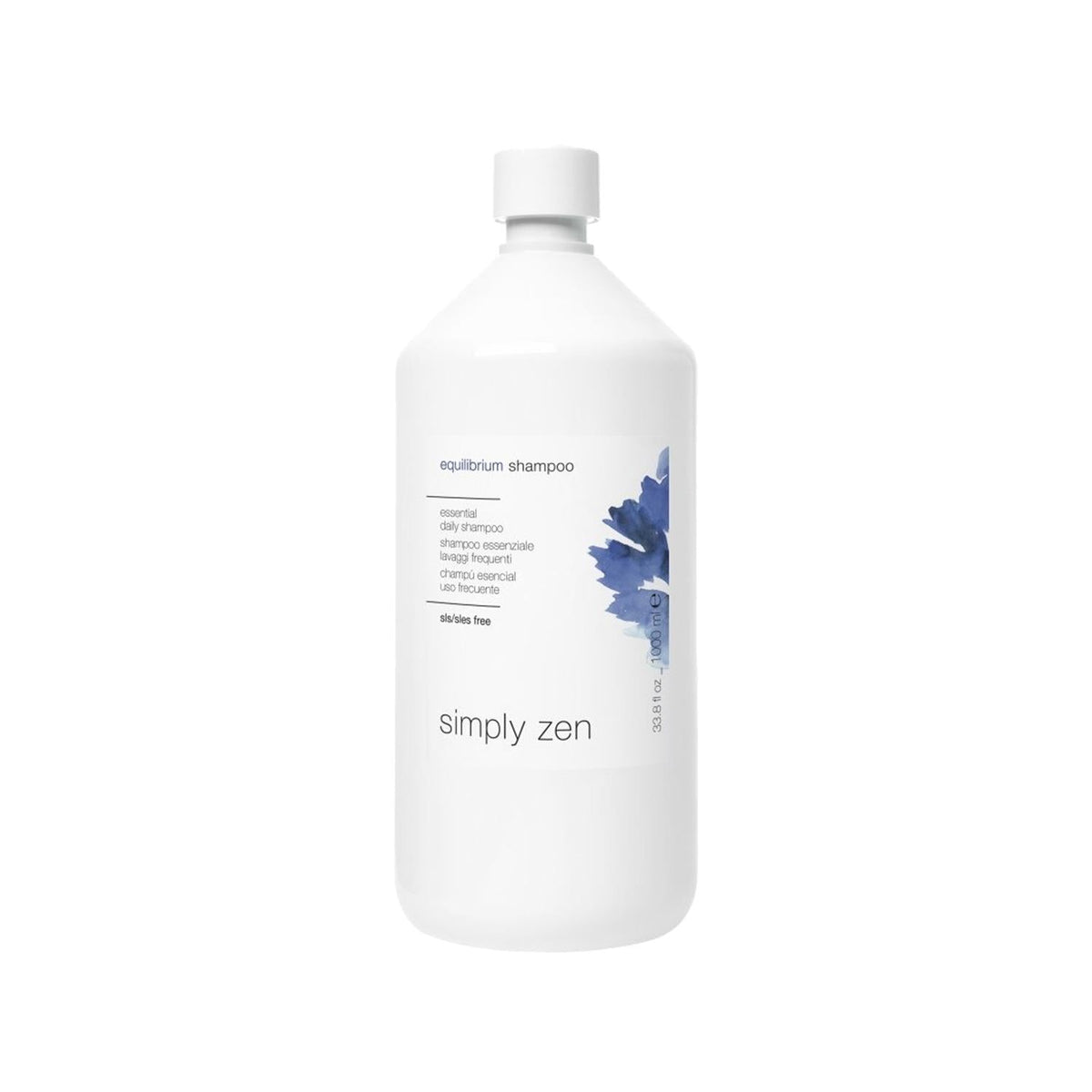 Simply Zen Equilibrium Daily Shampoo 1000ml - Gentle, Balanced Hair Care for Daily Use