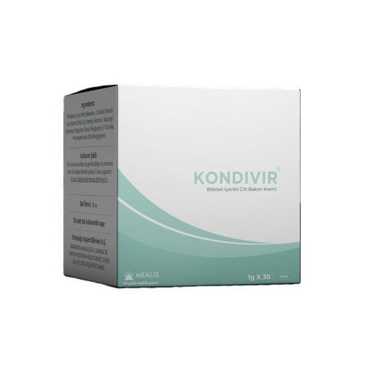 Kondivir Skin Care Cream with Soothing Formula 30 Sachets
