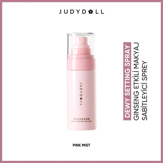 Judydoll Ginseng Infused Makeup Setting Spray Pink Mist 100ml