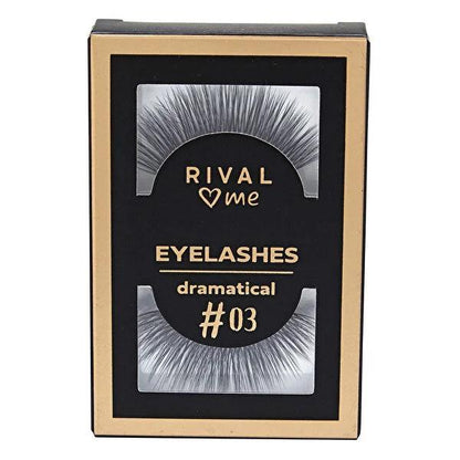 Pestañas postizas Rival Loves Me n.º 03 Dramatic - 1 par | Naturales y ligeras