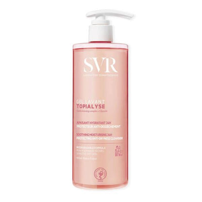 SVR Topialyse Gel Lavant Gel Limpiador para Piel Sensible - Limpiador suave, no irritante y apto para toda la familia