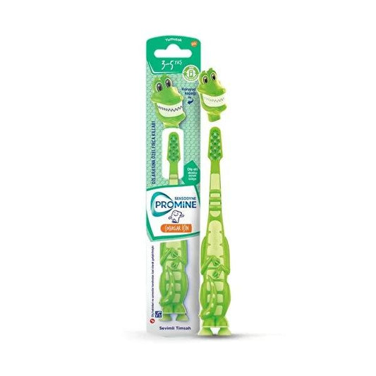 Cepillo de dientes Sensodyne Pronamel para niños de 3 a 5 años - Cerdas suaves, limpieza delicada, divertido diseño de conejo